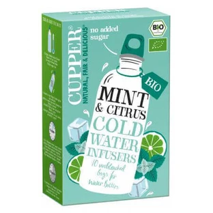 Настой мяты и лимона, 10 пакетиков, Cupper