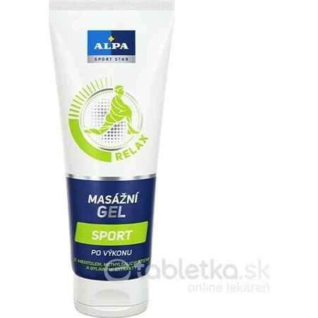 ALPA SportStar GEL MASSAGES PORT 1×210 мл, гель для портов: цены и характеристики
