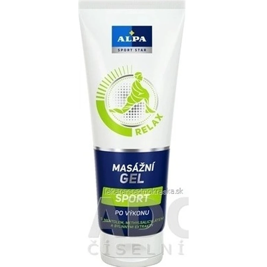 ALPA SportStar GEL MASSAGES PORT 1×210 мл, гель для портов: цены и характеристики