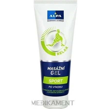 ALPA SportStar GEL MASSAGES PORT 1×210 мл, гель для портов: цены и характеристики