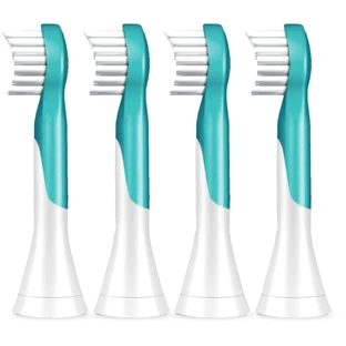 Philips Sonicare for Kids HX6034/33 Компактні звукові насадки для зубних щіток для дітей від 3 років і старше 4 шт.