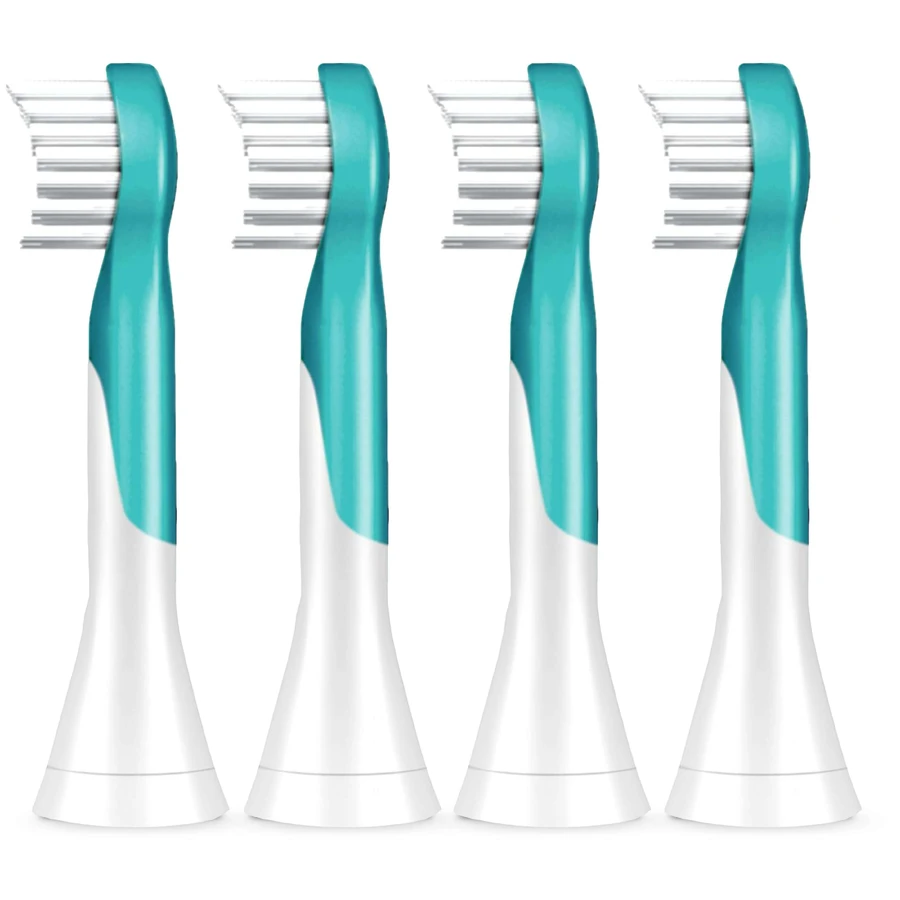 Philips Sonicare for Kids HX6034/33 Компактні звукові насадки для зубних щіток для дітей від 3 років і старше 4 шт.: ціни та характеристики