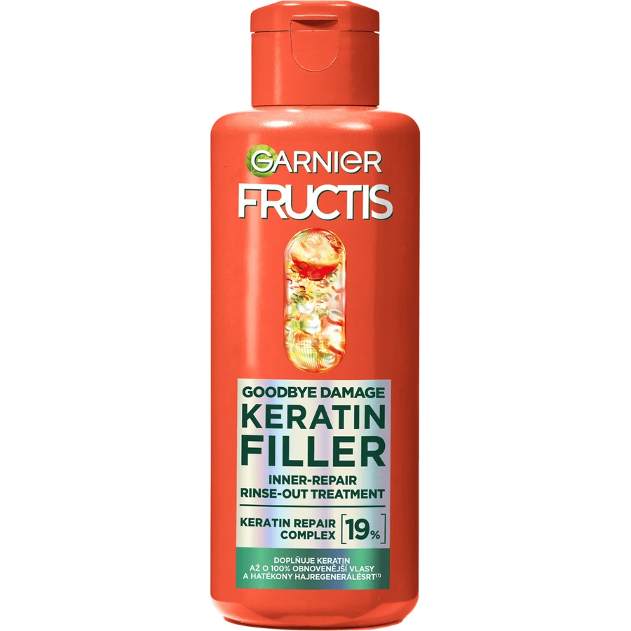 Garnier Fructis Goodbye damage keratin filler strengthening rinse care, 200 мл: цены и характеристики