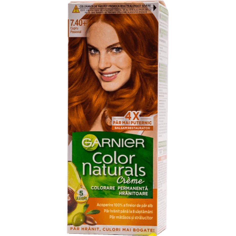 Colour Naturals Перманентная краска 7.4 медная пастель, 1 шт.: цены и характеристики