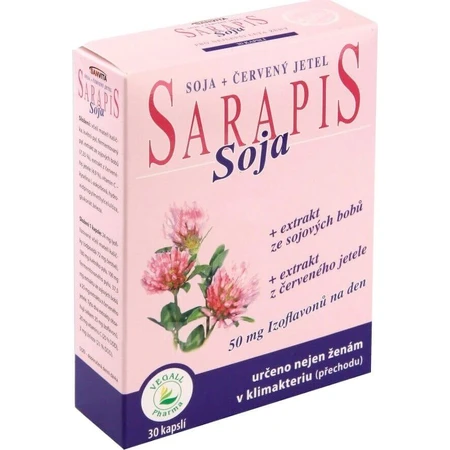 SARAPIS SOY 1×30 cps, пищевая добавка: цены и характеристики
