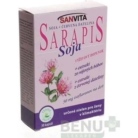 SARAPIS SOY 1×30 cps, пищевая добавка: цены и характеристики