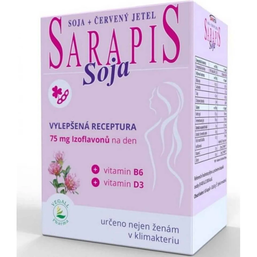 SARAPIS SOY 1×30 cps, пищевая добавка: цены и характеристики