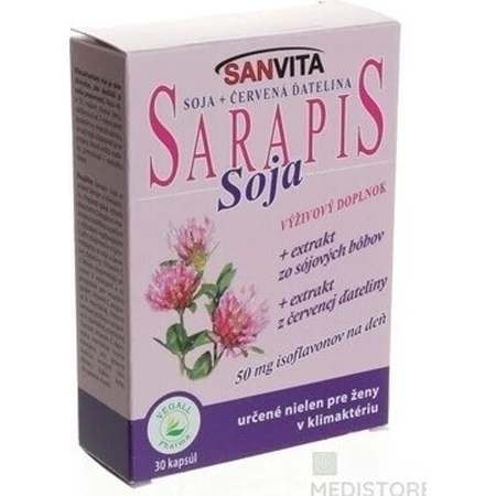 SARAPIS SOY 1×30 cps, пищевая добавка: цены и характеристики