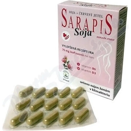 SARAPIS SOY 1×30 cps, пищевая добавка: цены и характеристики