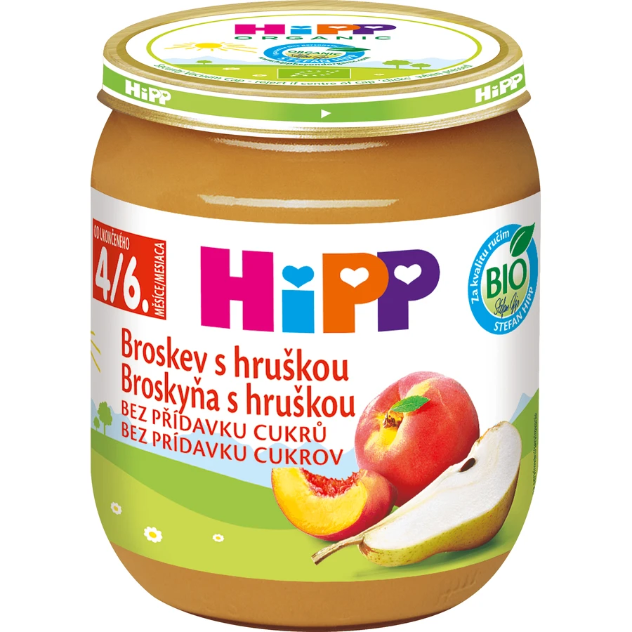HiPP BIO Персик з грушею 125 г: ціни та характеристики
