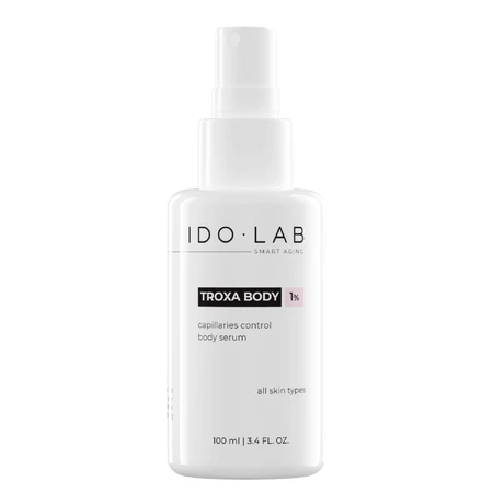 Ido Lab Troxa Body, противоотечная и укрепляющая сосуды сыворотка для тела, 100 мл: цены и характеристики