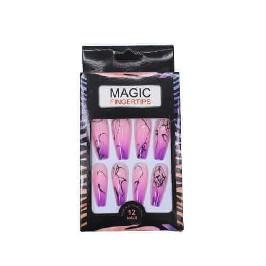 Набір з 12 накладних нігтів Natural Look, Magic Fingertips, 02: ціни та характеристики