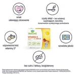 Вітамін D для дітей 1000 МО Naturell Vitamina D dla dzieci, зі смаком ванілі та полуниці, 60 жувальних таблеток: ціни та характеристики