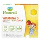 Вітамін D для дітей 1000 МО Naturell Vitamina D dla dzieci, зі смаком ванілі та полуниці, 60 жувальних таблеток