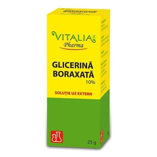 Глицерина Бораксат 10% Vitalia Glicerina Boraxata, 25 г 