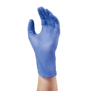 Peha-soft nitrile fino, нитриловые перчатки, непрозрачные, неопудренные, синие, размер S, 10 штук