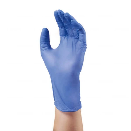 Peha-soft nitrile fino, нитриловые перчатки, непрозрачные, неопудренные, синие, размер S, 10 штук: цены и характеристики