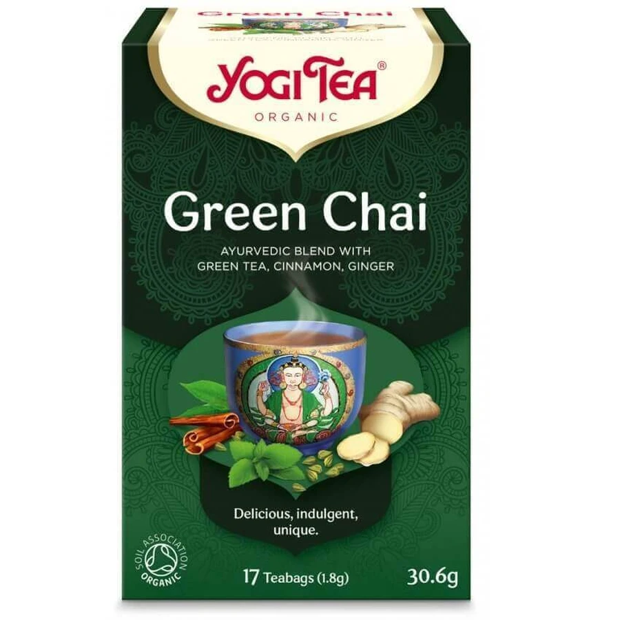 Зеленый чай Чай, 17 пакетиков, Yogi Tea: цены и характеристики