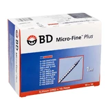 BD Micro-Fine Plus, шприц-ручка для інсуліну 1 мл, U-100, з голкою 29G, 0,33 х 12,7 мм, 100 шт.