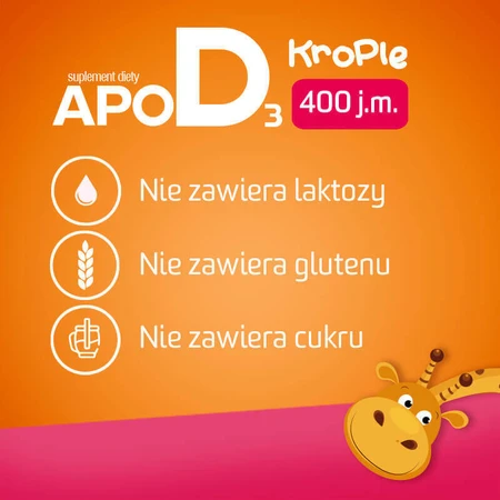 Витамин D3 400 МО ApoD3 для детей с рождения, капли, 10 мл: цены и характеристики