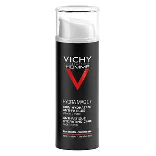 Крем для лица и зоны вокруг глаз Vichy Homme Hydra Mag C, увлажняющий, 50 мл