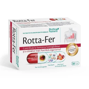 Ротта-Фер, 30 капсул, Rotta Natura