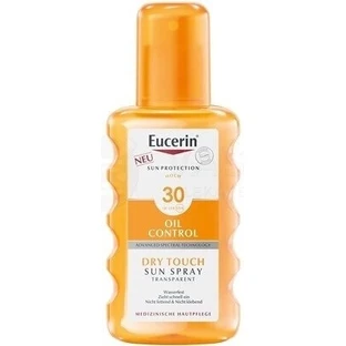 Eucerin SUN Dry Touch OIL CONTROL SPF 30 1×200 мл, прозрачный спрей