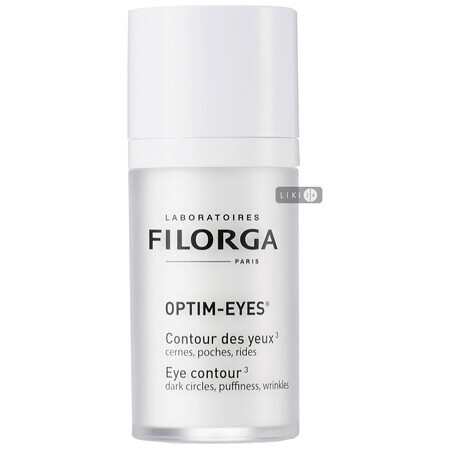 Засіб для контуру очей Filorga Optim-Eyes Eye Contour з гіалуроновою кислотою 15 мл