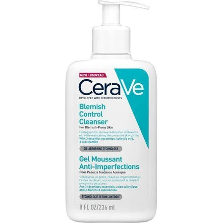 Гель для лица и тела CeraVe глубоко очищающий для склонной к несовершенствам кожи, 236 мл: цены и характеристики
