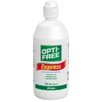 Багатоцільовий розчин Opti-Free Express для контактних лінз, флакон, 355 мл, з контейнером для зберігання лінз: ціни та характеристики