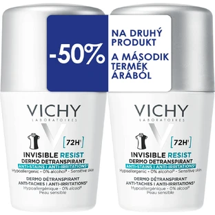 La Roche-Posay Vichy Invisible Resist 72h Antiperspirant unisex 2 x 50 ml