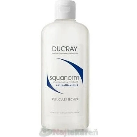 DUCRAY SQUANORM - PELLICULES SÉCHES 1×200 мл, ампулы против сухой перхоти: цены и характеристики
