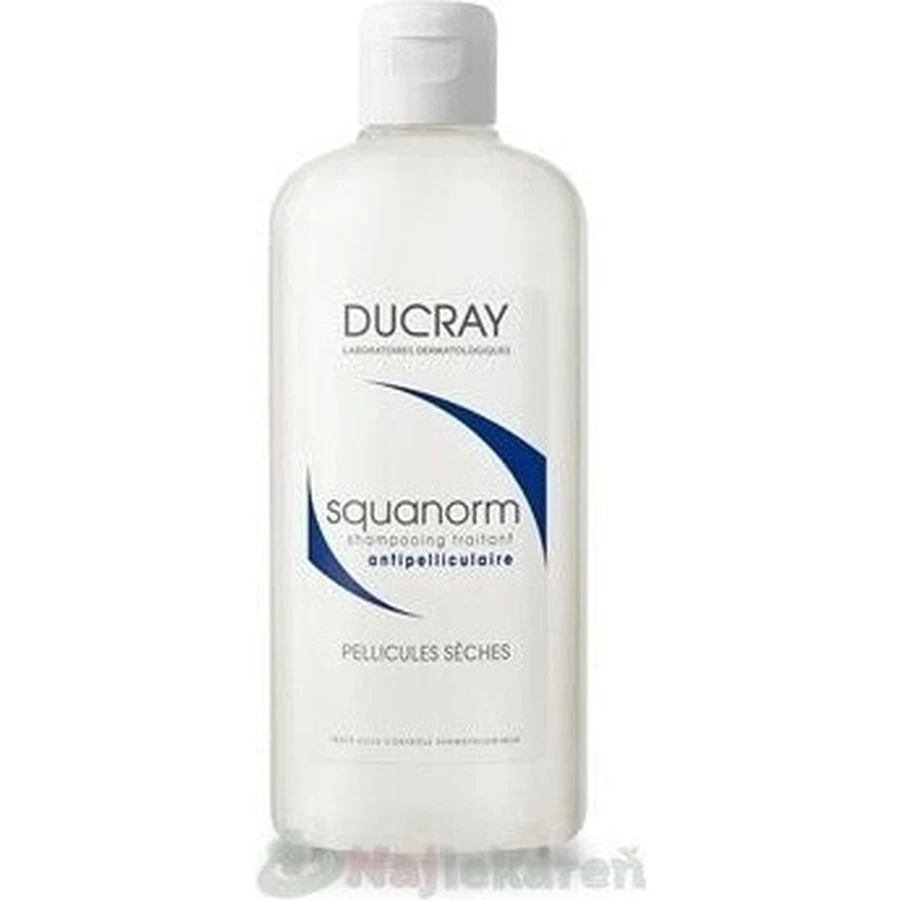 DUCRAY SQUANORM - PELLICULES SÉCHES 1×200 мл, ампулы против сухой перхоти: цены и характеристики