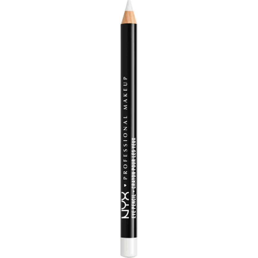 Олівець для очей Nyx Professional MakeUp Slim Eye Pencil 918 White Pearl, 1 шт.: ціни та характеристики