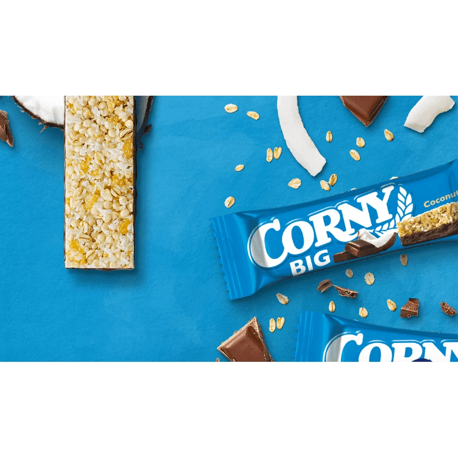 Corny BIG злаковий батончик кокосово-шоколадний 50 г: ціни та характеристики