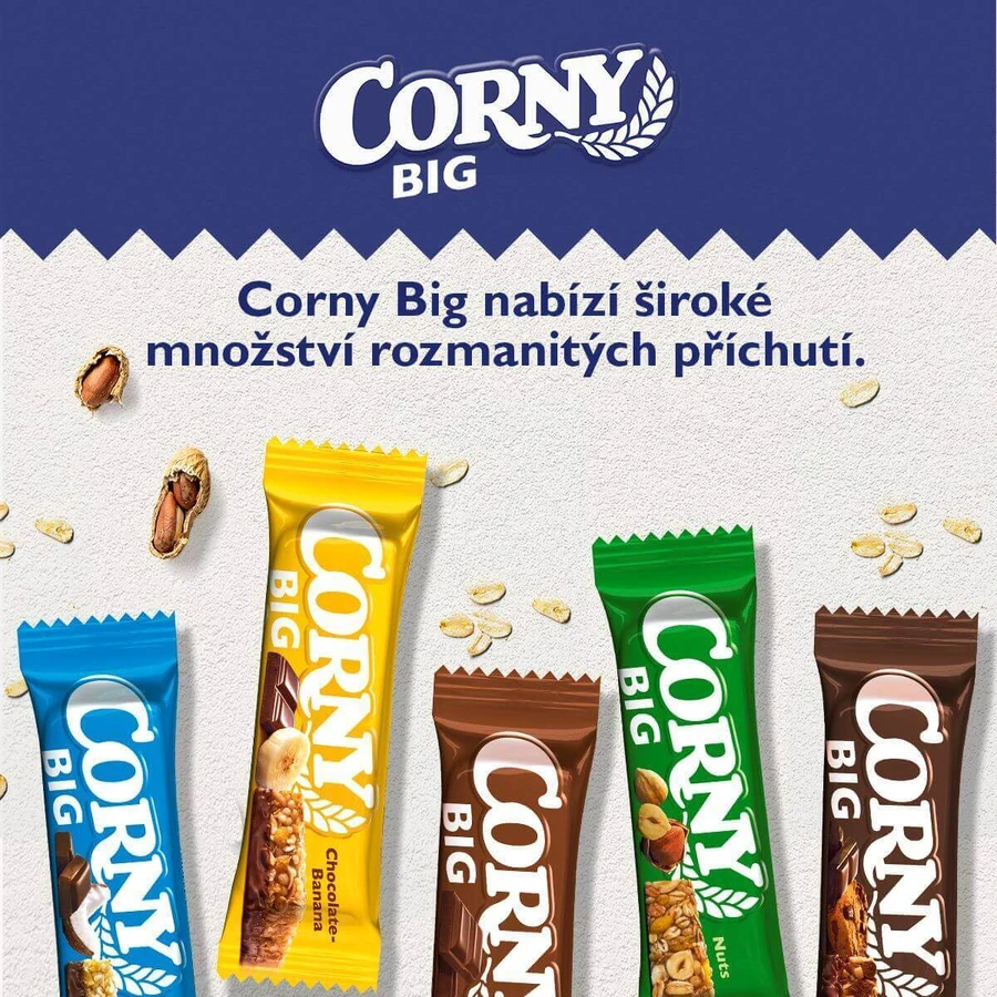 Corny BIG злаковий батончик кокосово-шоколадний 50 г: ціни та характеристики