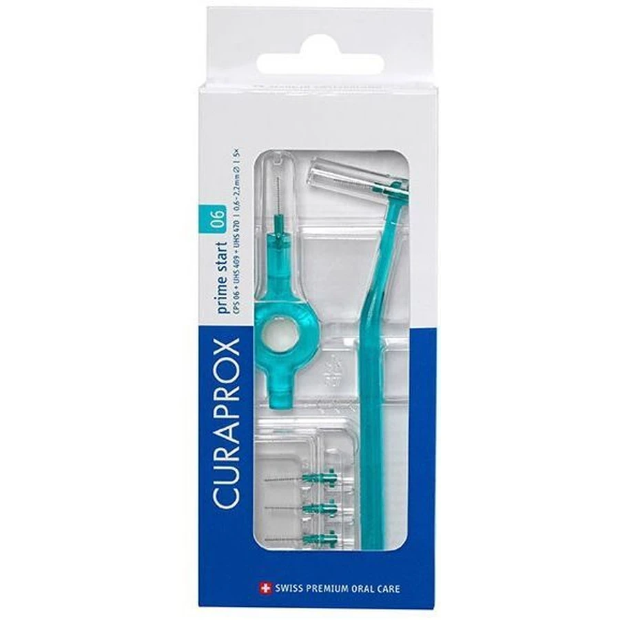 Curaprox CPS 06 prime start з CPS 06 + тримачі UHS 409 та UHS 470 5 шт.: ціни та характеристики