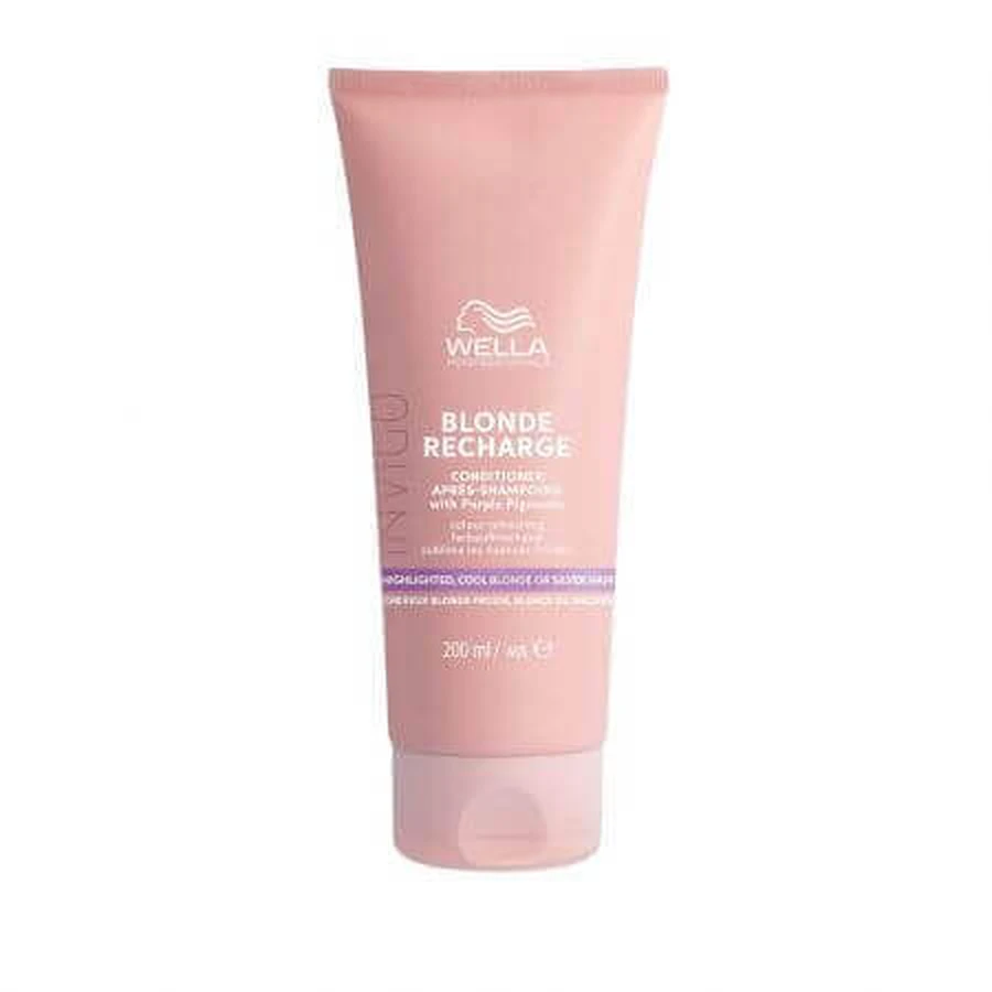 Invigo Blonde Recharge Purple Pigment Conditioner для нейтрализации желтых оттенков Invigo Blonde Recharge, 200 мл, Wella Professionals: цены и характеристики