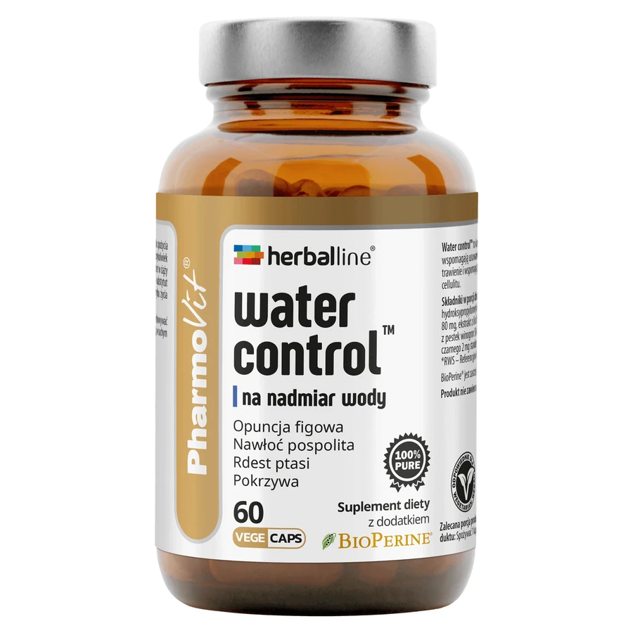 PharmoVit HerbalLine Water Control від надлишку води, 60 капсул: ціни та характеристики