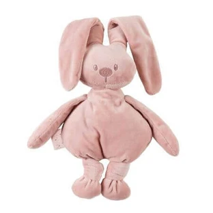 М'яка іграшка Nattou Lapidou Bunny, 30 см, з 0 місяців, рожевий 