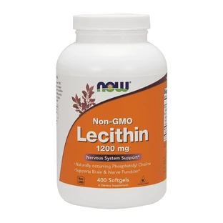 Now Foods Non-GMO Lecithin 1200 mg, лецитин, 400 капсул