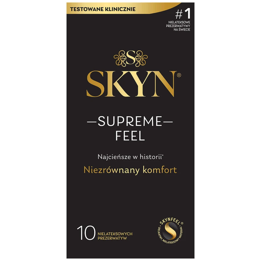 Презервативы Unimil Skyn ​​Supreme Feel, без латекса, 10 штук: цены и характеристики