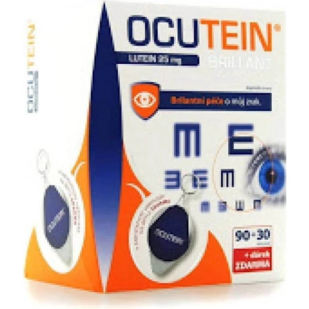 OCUTEIN BRILLANT Лютеїн 25 мг - набір DA VINCI 1×1, дієтична добавка 120 капсул + подарунок: ціни та характеристики