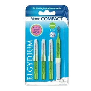 Міжзубні щітки Mono Compact Green, 4 штуки, Elgydium