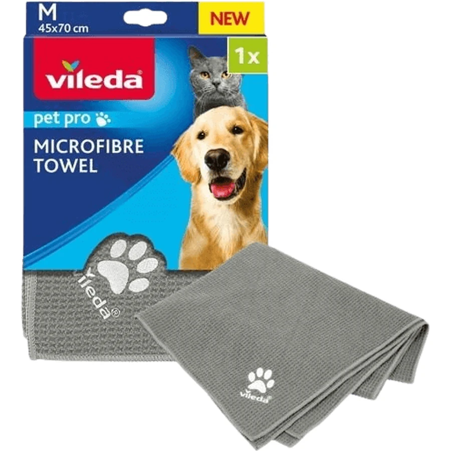Полотенце для животных из микрофибры Vileda: цены и характеристики