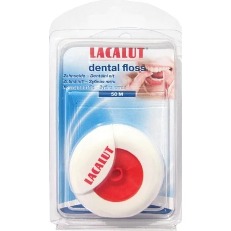 Зубная нить LACALUT 50M 1×1шт, зубная нить: цены и характеристики