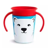 Miracle 360 Wildlove Навчальне горнятко з ручками Miracle 360 Wildlove, +6 місяців, Білий ведмідь, 177 мл, Munchkin