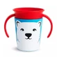Miracle 360 Wildlove Miracle 360 Wildlove Обучающая кружка с ручками, +6 месяцев, Белый медведь, 177 мл, Munchkin