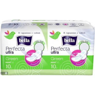Гигиенические прокладки Bella Perfecta Ultra Green 20 шт