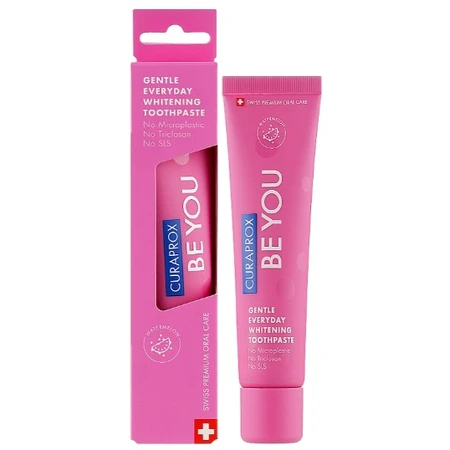 Зубна паста Curaprox Be You Pink, 60 мл: ціни та характеристики